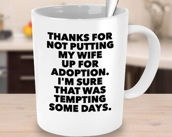 Father Of The Bride Gift From Groom, Gifts For Father In Law, Gift For Inlaws, Father In Law Wedding Gift, Father In Law Mug, Wedding Gifts