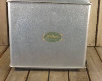 JC Higgins Cooler, Vintage Metal Cooler, Old Cooler, Ice Box, Ice Chest