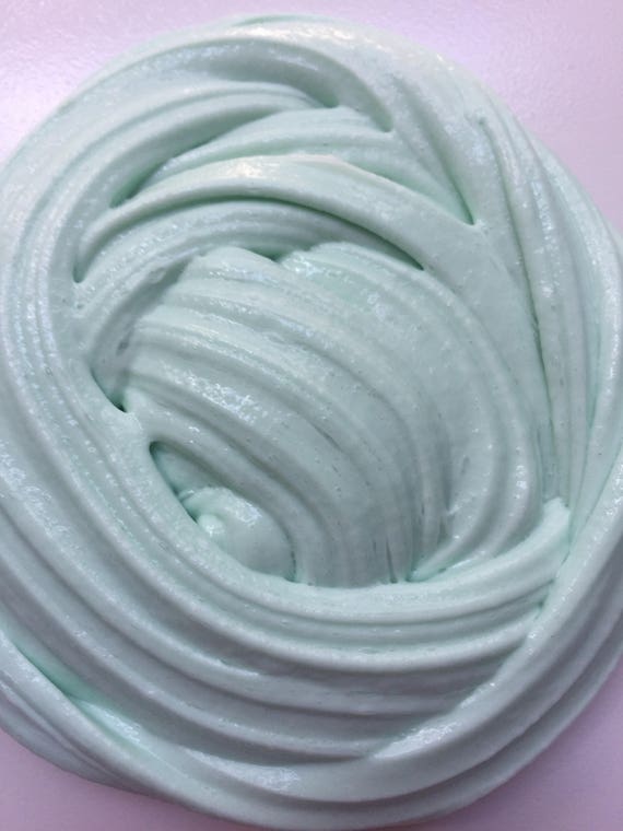 Pastel Mint Green Slime 13.2 Oz