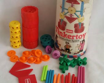 playskool plastic tinker toys