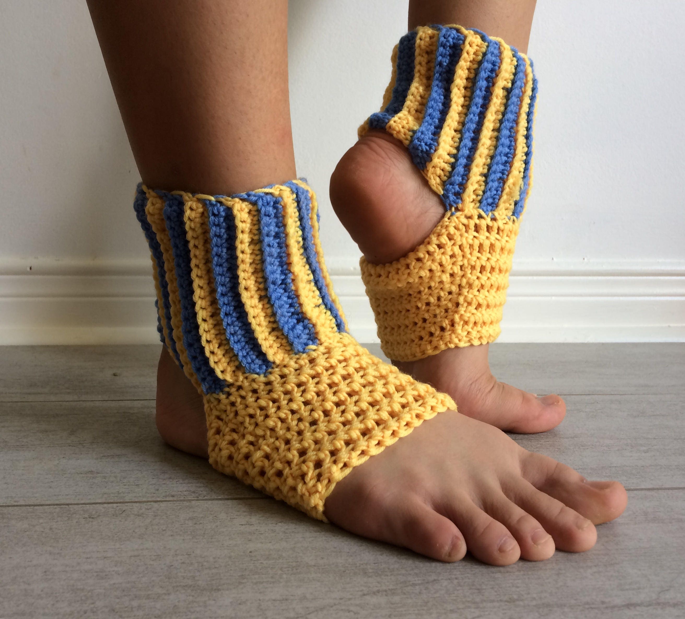 Yoga socks yellow yoga socks pure merino wool soft and fine