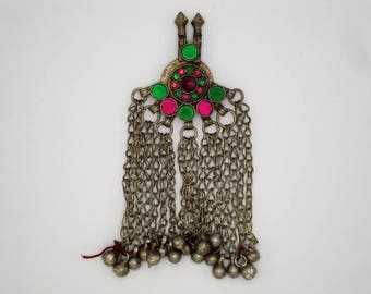 Pink & Green Kuchi Pendant