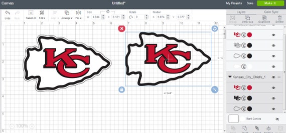 Download Kansas City Chiefs SVG PNG DXF Logo Layered Vector Cut ...