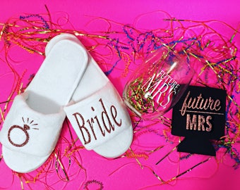 Chaussons De Mariage Roses Pliables Sidekicks Avec étui - Taille M - Neufs