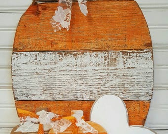 White pumpkins, Wood pumpkins, Thanksgiving decor, Fall decorations, pumpkin decor, Fall Decor, Pumpkin patch, Cream pumpkins