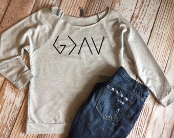 god is greater than the highs and lows t shirt