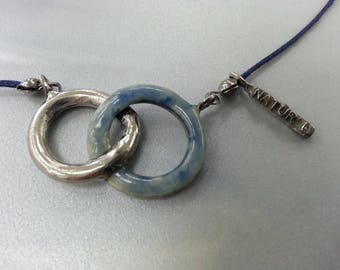 collier alliance en céramique