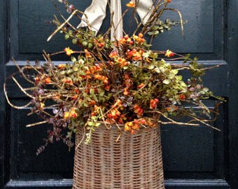 Bittersweet Door Basket