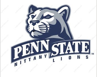 Penn State Nittany Lions Svg football party Svg Dxf Eps Png Ai Digital File design Print Mug Shirt Decal