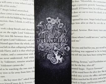 Always with Lily bookmark- Harry potter, Snape