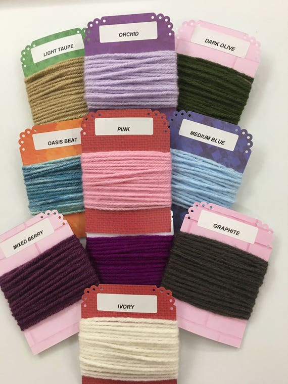 Yarn Samples 10 Colors 2.99 Hobby Lobby I Love This Yarn