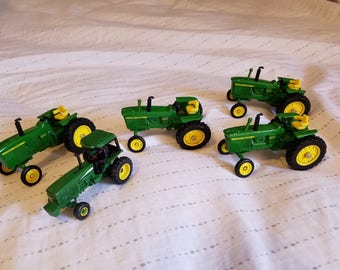 ERTL Vintage John Deere Die Cast Tractors