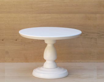 Custom SizeColor Round Cake Standwhite Wooden Holderwooden Rustic Custom SizeColor Round Cake Standwhite Wooden Holderwooden Rustic