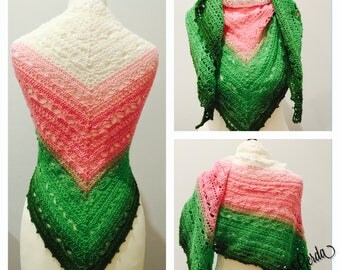 Shawl, scarf, shawl, stole, shawl 165 x 70 cm