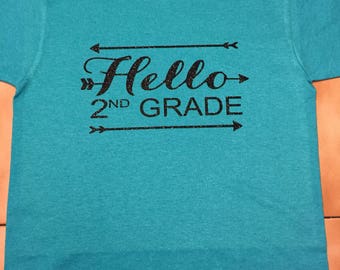 first day of 2nd grade shirt