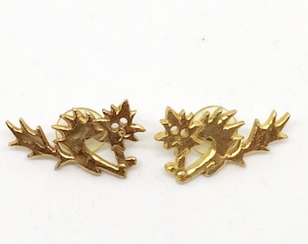 Earrings signed Biche de Bere edition limited mad cats
