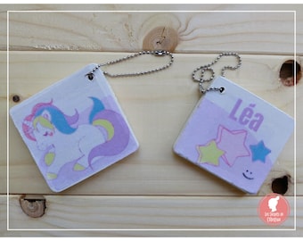 despicable me unicorn keychain