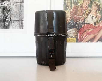 German military gourd box from 1950. VIntage
