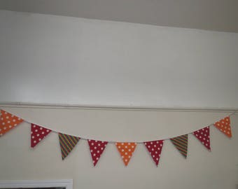 Polka Dot Bunting/ Striped Bunting/ Flags/ Party Decoration/ Bunting