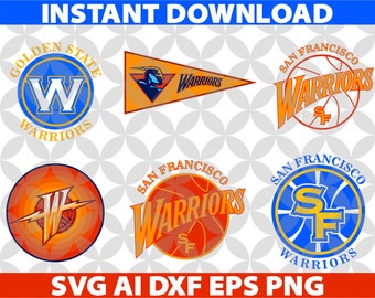 Golden state warriors svg | Etsy