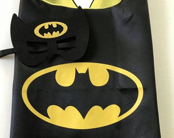 Batman Cape Set, Batman Cape, Batman Party Favors, Batman Birthday, Batman, Batman Party, Batman Cape, Superhero Party Favors,Batman Costume