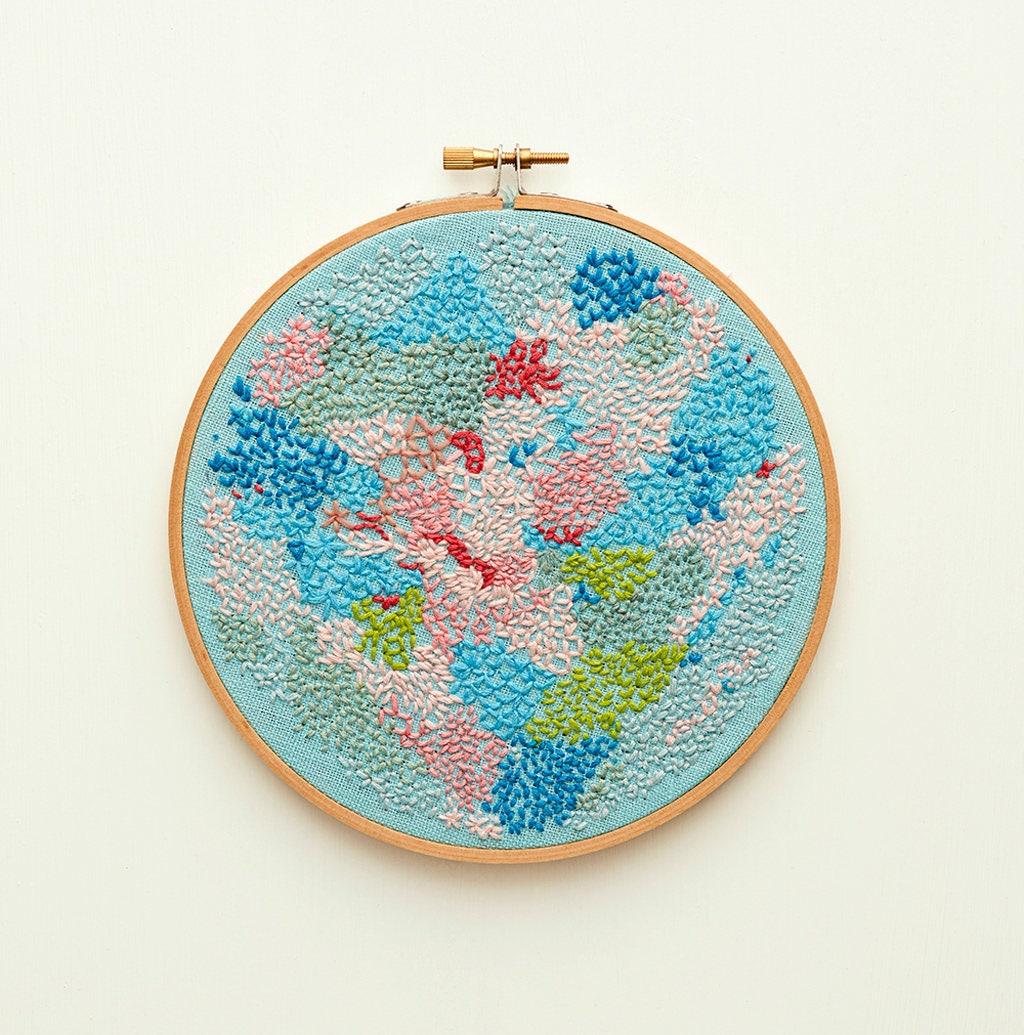 Original embroidery small world Original embroidery small world