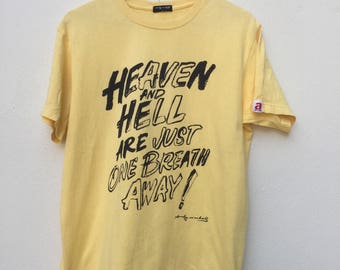 Andy Warhol Heaven and Hell Are Just One Breath Away Shirt