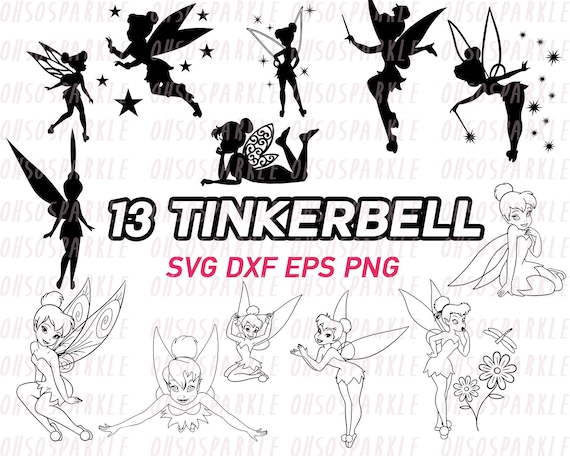 Download tinkerbell svg tinker bell svg eps dxf clip art clipart