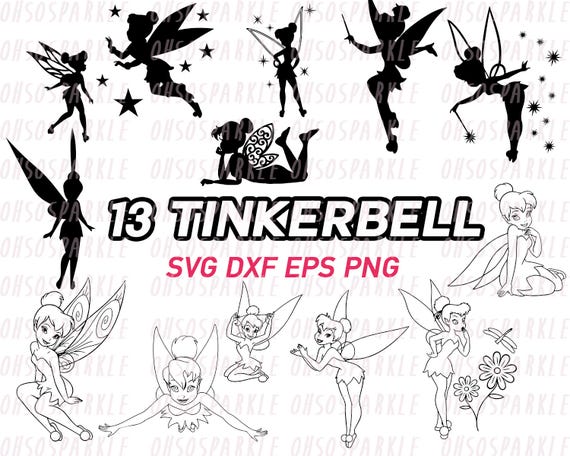 Download tinkerbell svg tinker bell svg eps dxf clip art clipart