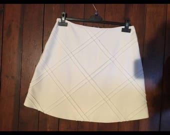 ZAPA white skirt