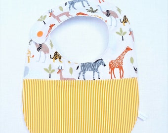 bavoir bébé 0/24 mois "savane""
