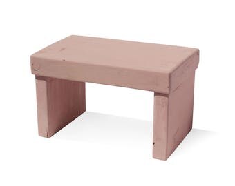 Cathedral Rose Kids' Step Stool - Solid Paint