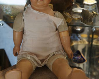 Antique Doll jointed composition