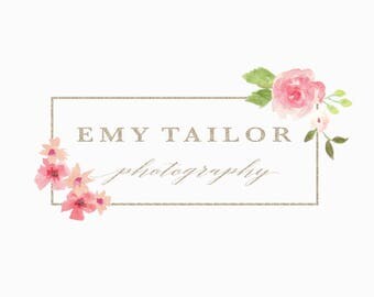 Logo Design, Handwritten Logo, Modern Premade Logo, Brush Script Logo Design, Photography Logo, Modern Calligraphy Logo, Hand Lettered Logo