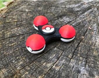 Pokeball Fidget Spinner | Fidget Toy | Hand Spinner | EDC Toy | Desk Toy | Stress Toy | Fidget Spinners | Pokemon Go | Pokemon Birthday