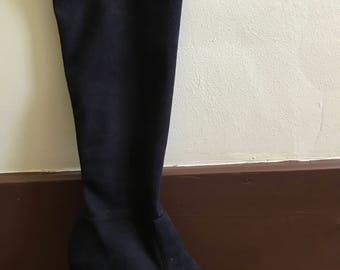 Black boots