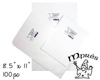 Sublimation Paper, 100pc, Mpres Dye Sublimation Transfer Paper, 8.5x11 Letter, For Sublimation Inks & Blanks Designed for Sublimation