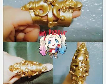 Harley Quinn Suicide Squad Inspired Hinge Ring
