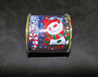 CHRISTMAS: REINFORCED RIBBON 270 X 6.3 CM