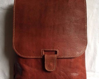 Briefcase Messenger bag 100% leather laptop Briefcase bag