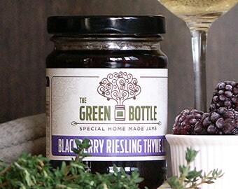 Blackberry riesling thyme jam