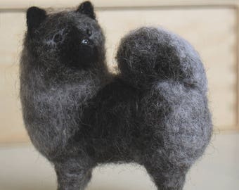 keeshond stuffed animal