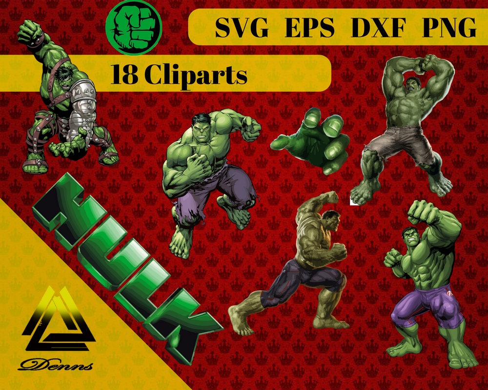 Download Hulk Clipart 18 Svg Eps Png Dxf Files 300 PPI