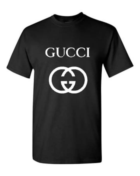 Gucci Black and White T-Shirt