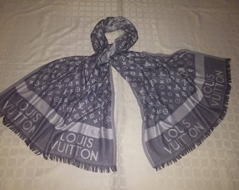 Louis vuitton scarf | Etsy