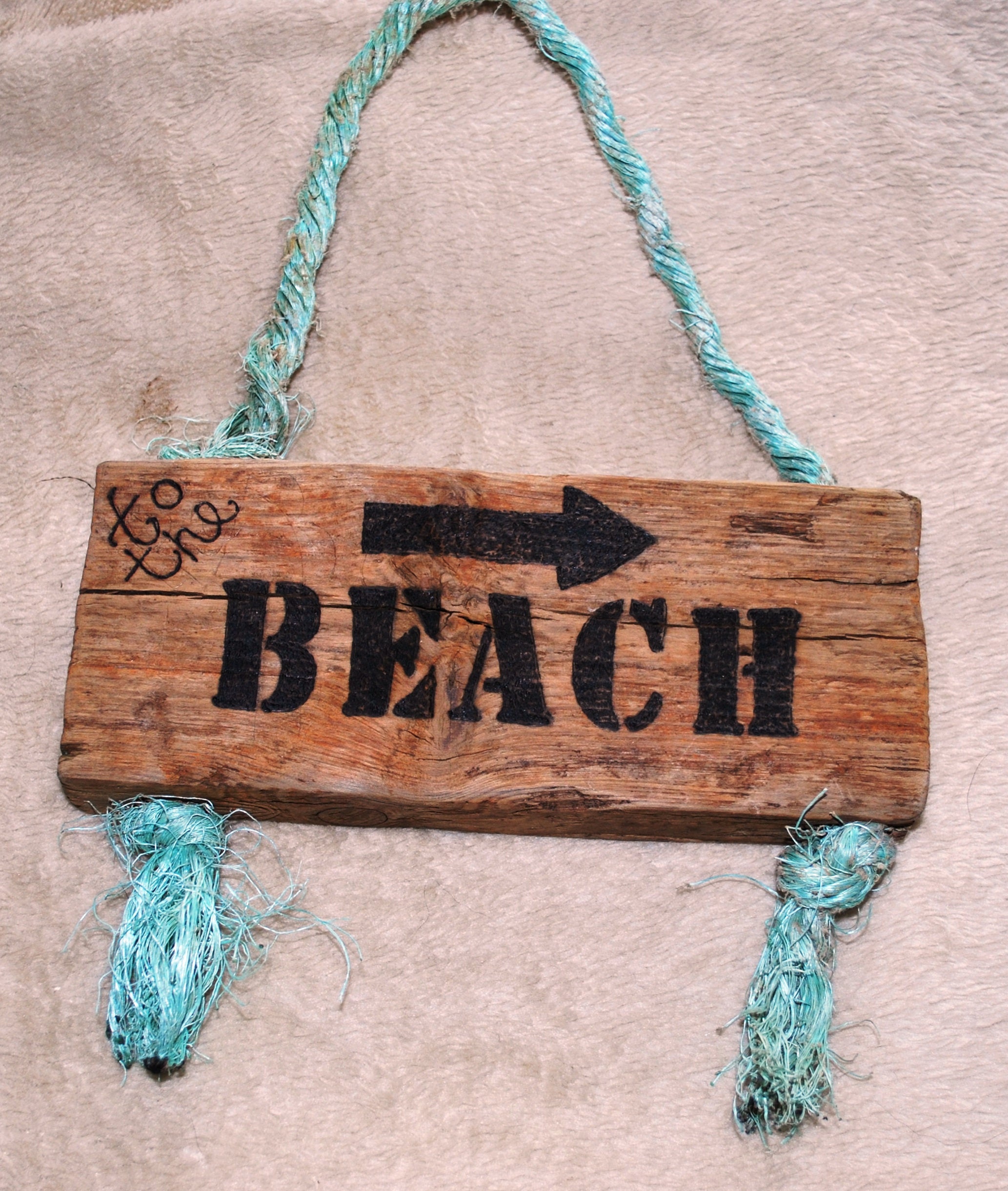 Driftwood Beach Sign