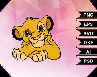 Download Lion king vector | Etsy