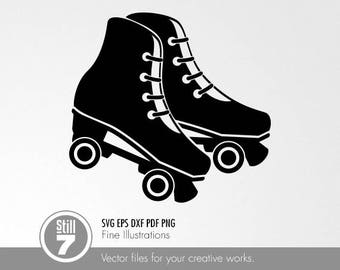 Download Roller skating png | Etsy