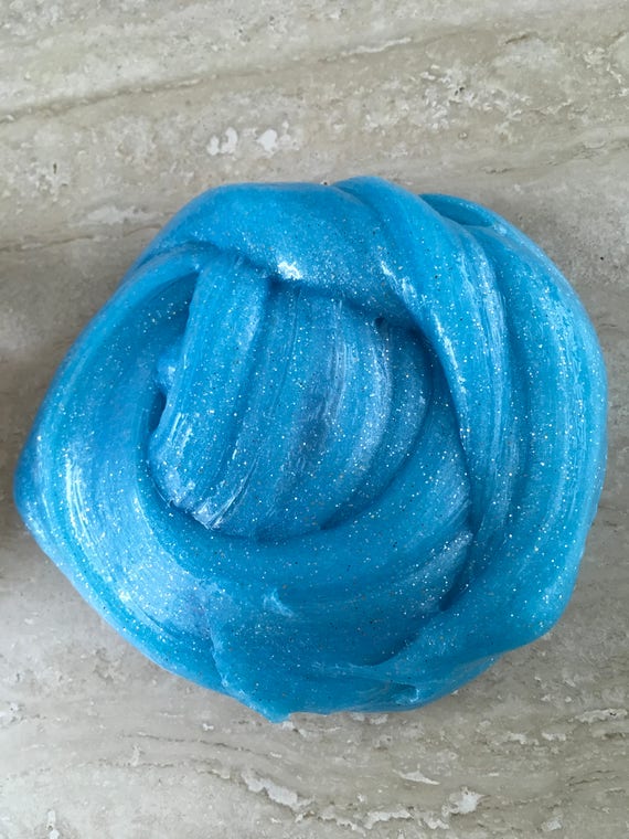 Items similar to 6oz Deep Blue Sea clear slime on Etsy