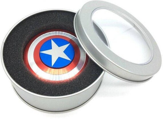fidget spinner de capitan america
